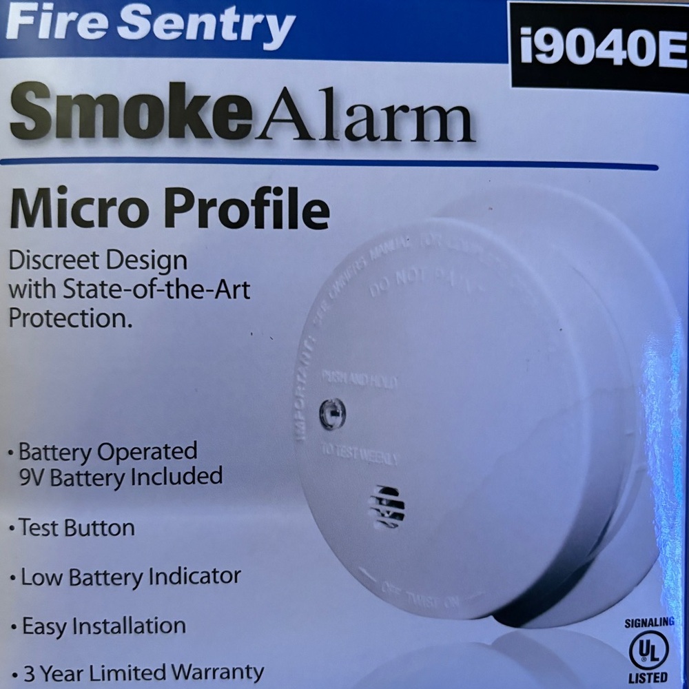 12 Pack Of Kidde 21026056 Model i9040 Ionization Smoke Alarm